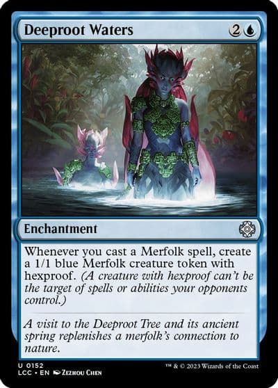 Deeproot Waters Commander: The Lost Caverns of Ixalan Magic card
