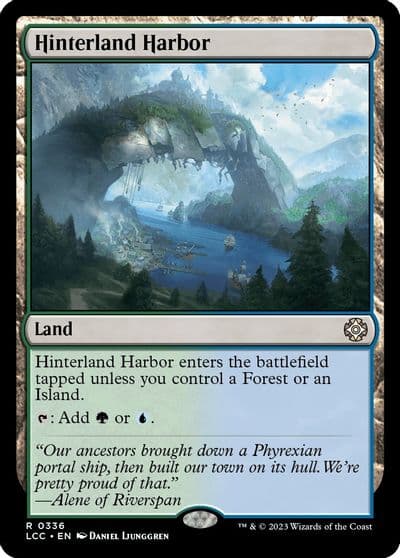 Hinterland Harbor Commander: The Lost Caverns of Ixalan Magic card