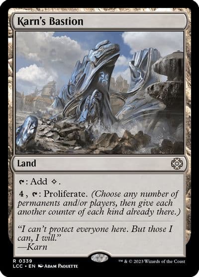 Karns Bastion Commander: The Lost Caverns of Ixalan Magic card