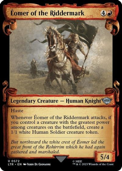 Eomer of the Riddermark Showcase Scrolls Universes Beyond: The Lord of the Rings: Tales of Middle-earth Magic card