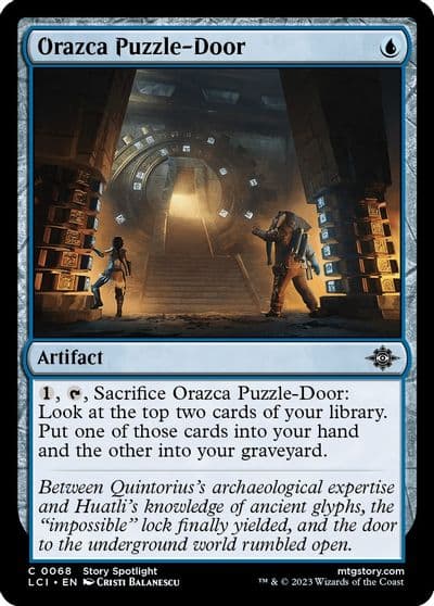 Orazca Puzzle Door The Lost Caverns of Ixalan Magic card