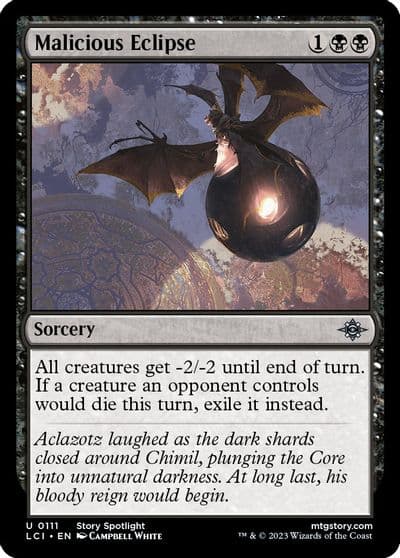 Malicious Eclipse The Lost Caverns of Ixalan Magic card