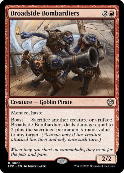 Broadside Bombardiers Commander: The Lost Caverns of Ixalan Magic card