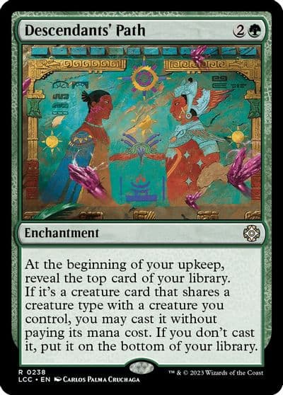 Descendants Path Commander: The Lost Caverns of Ixalan Magic card