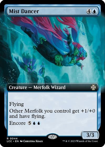 Mist Dancer Extended Art Commander: The Lost Caverns of Ixalan Magic card