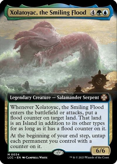 Xolatoyac the Smiling Flood Extended Art Commander: The Lost Caverns of Ixalan Magic card