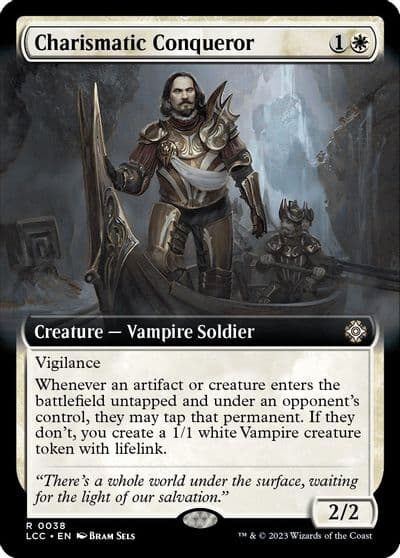 Charismatic Conqueror Extended Art Commander: The Lost Caverns of Ixalan Magic card