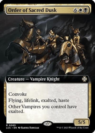 Order of Sacred Dusk Extended Art Commander: The Lost Caverns of Ixalan Magic card