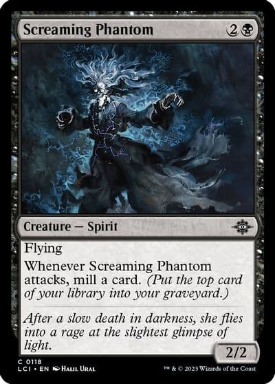 Screaming Phantom The Lost Caverns of Ixalan Magic card