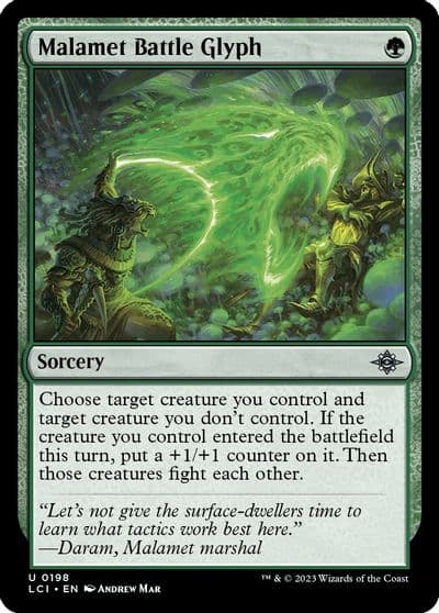 Malamet Battle Glyph The Lost Caverns of Ixalan Magic card