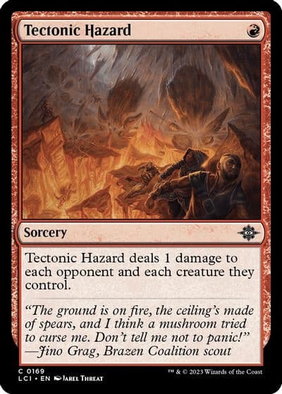 Tectonic Hazard The Lost Caverns of Ixalan Magic card