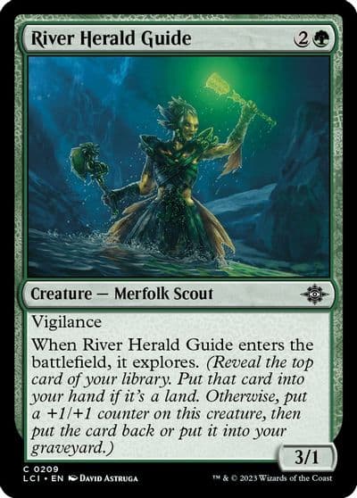 River Herald Guide The Lost Caverns of Ixalan Magic card