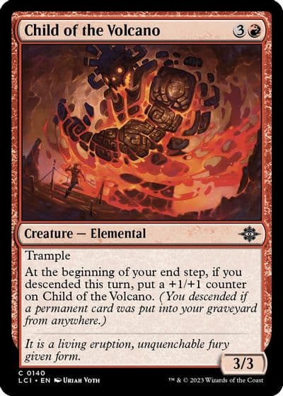 Child of the Volcano The Lost Caverns of Ixalan Magic card