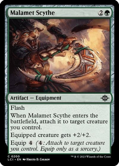 Malamet Scythe The Lost Caverns of Ixalan Magic card