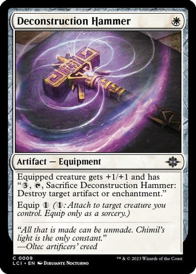Deconstruction Hammer The Lost Caverns of Ixalan Magic card