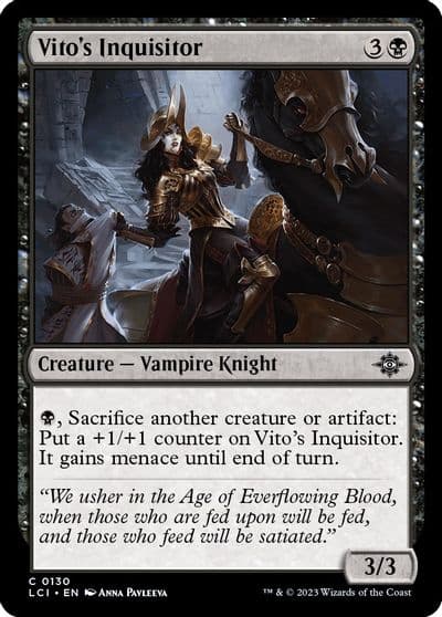 Vitos Inquisitor The Lost Caverns of Ixalan Magic card