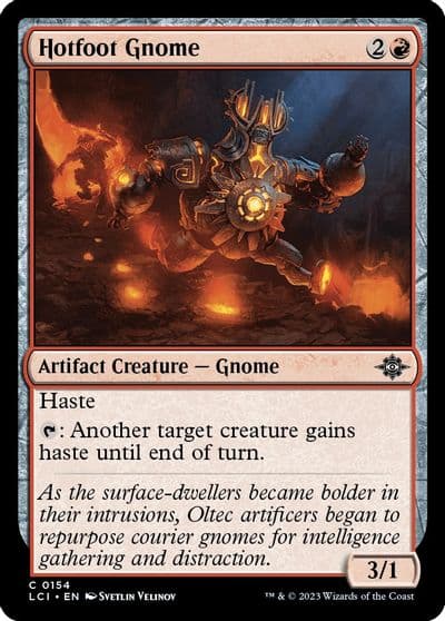 Hotfoot Gnome The Lost Caverns of Ixalan Magic card