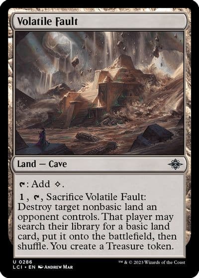 Volatile Fault The Lost Caverns of Ixalan Magic card
