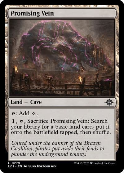 Promising Vein The Lost Caverns of Ixalan Magic card