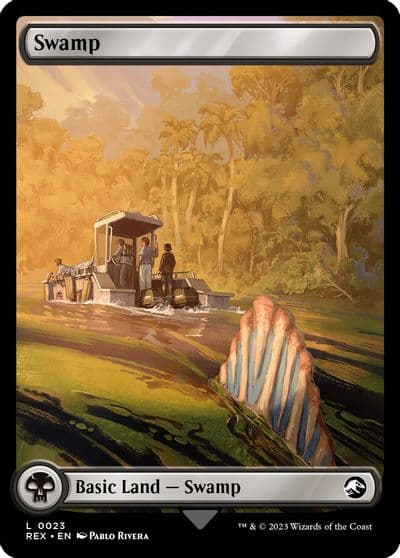 Swamp Universes Beyond: Jurassic World Collection Magic card