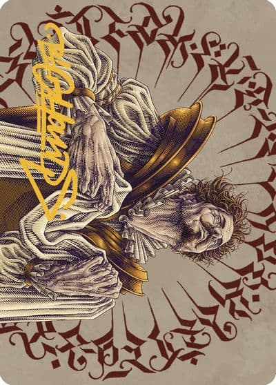 Bartolome del Presidio Art Card Gold Stamped Signature Art Series: The Lost Caverns of Ixalan Magic card