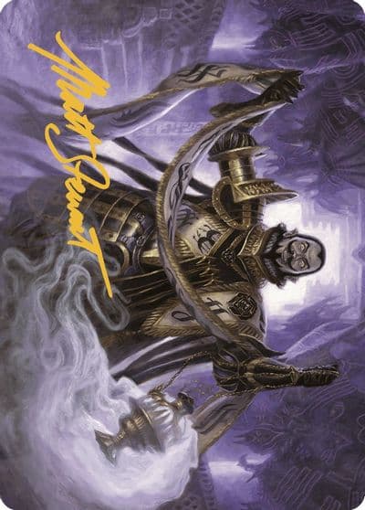 Clavileno First of the Blessed Art Card 70 81 Gold Stamped Signature Art Series: The Lost Caverns of Ixalan Magic card