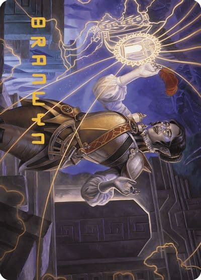 Amalia Benavides Aguirre Art Card 33 81 Gold Stamped Signature Art Series: The Lost Caverns of Ixalan Magic card