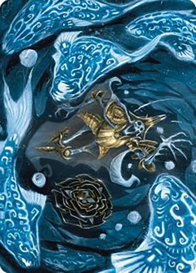 Eaten by Piranhas Art Card Art Series: The Lost Caverns of Ixalan Magic card