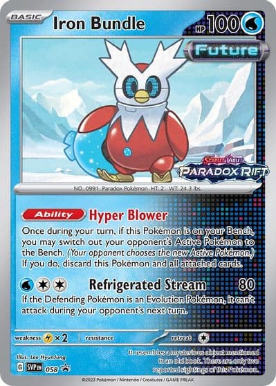 Iron Bundle - 058 (Prerelease) SV: Scarlet & Violet Promo Cards Pokemon card