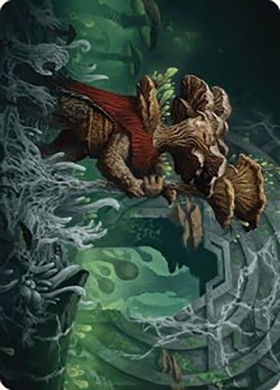 Tendril of the Mycotyrant Art Card Art Series: The Lost Caverns of Ixalan Magic card