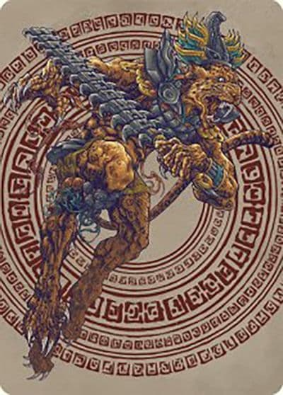 Sovereign Okinec Ahau Art Card Art Series: The Lost Caverns of Ixalan Magic card