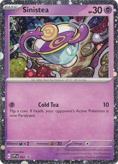 Sinistea - 062 SV: Scarlet & Violet Promo Cards Pokemon card