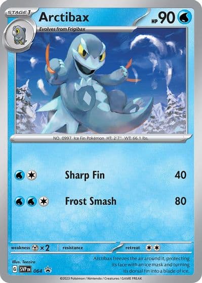 Arctibax - 064 SV: Scarlet & Violet Promo Cards Pokemon card