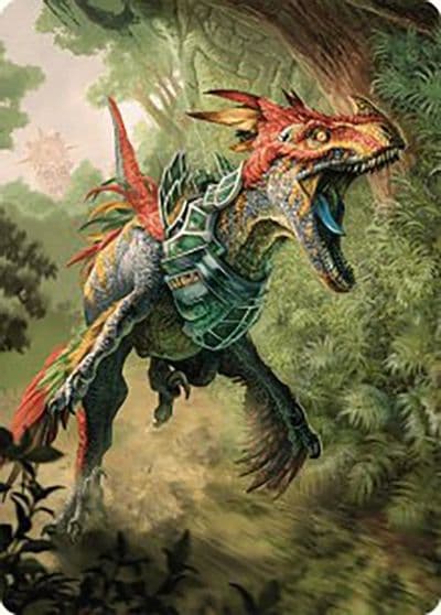 Dinosaur Token Art Card Art Series: The Lost Caverns of Ixalan Magic card