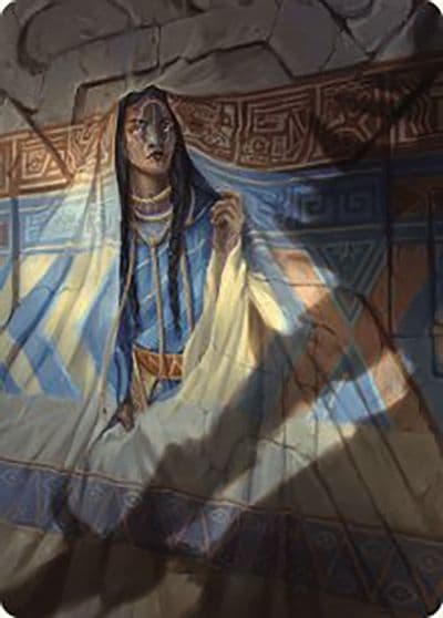 Whispersilk Cloak Art Card Art Series: The Lost Caverns of Ixalan Magic card