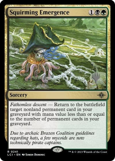 Squirming Emergence Promo Pack: The Lost Caverns of Ixalan Magic card