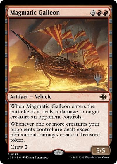 Magmatic Galleon Promo Pack: The Lost Caverns of Ixalan Magic card