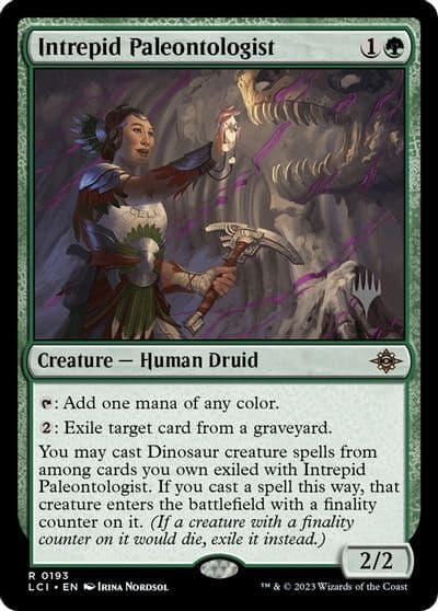 Intrepid Paleontologist Promo Pack: The Lost Caverns of Ixalan Magic card
