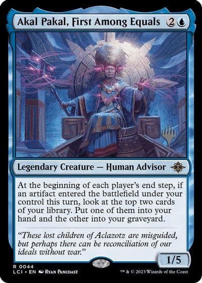 Akal Pakal First Among Equals Promo Pack: The Lost Caverns of Ixalan Magic card