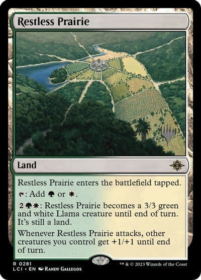 Restless Prairie Promo Pack: The Lost Caverns of Ixalan Magic card