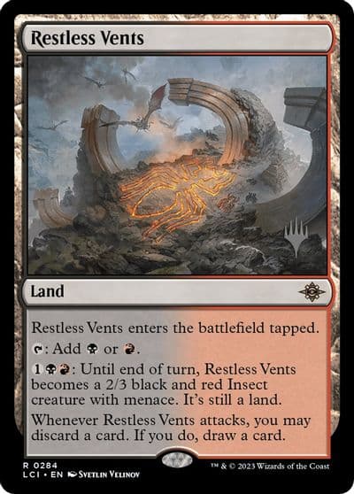 Restless Vents Promo Pack: The Lost Caverns of Ixalan Magic card