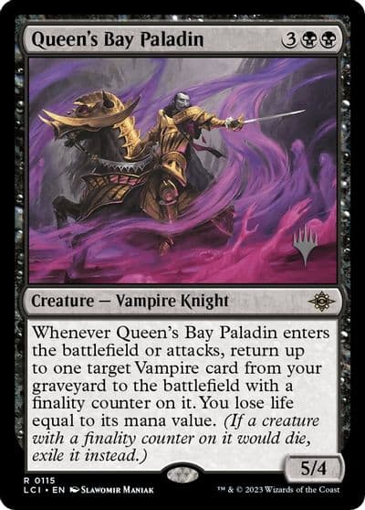 Queens Bay Paladin Promo Pack: The Lost Caverns of Ixalan Magic card