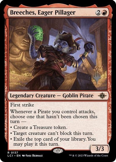 Breeches Eager Pillager Promo Pack: The Lost Caverns of Ixalan Magic card