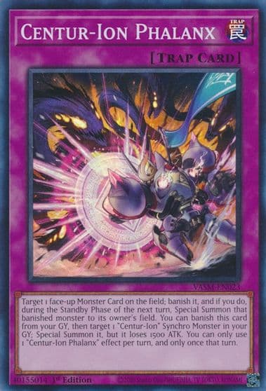 Centur Ion Phalanx Valiant Smashers Yu-Gi-Oh! card