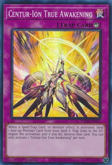 Centur Ion True Awakening Valiant Smashers Yu-Gi-Oh! card
