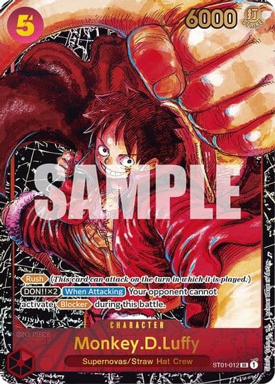 MonkeyDLuffy 012 Alternate Art Awakening of the New Era One Piece card