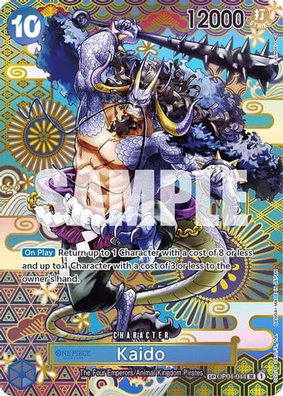 Kaido 044 SP Awakening of the New Era One Piece card