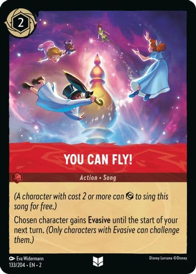 You Can Fly Rise of the Floodborn Lorcana card