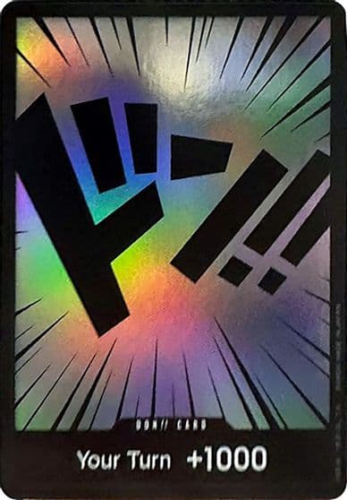 DON Card Ultra Deck: The Three Captains One Piece card