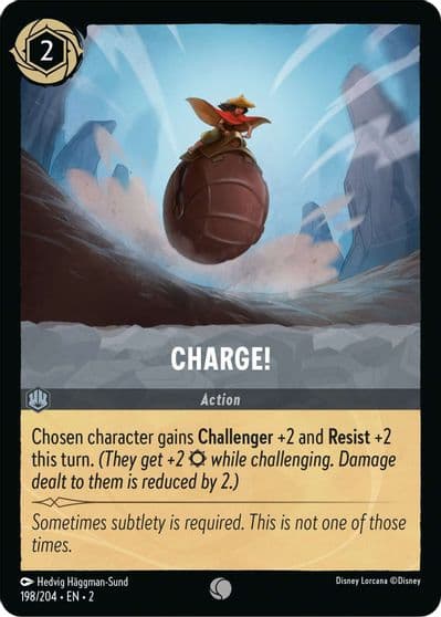 Charge Rise of the Floodborn Lorcana card
